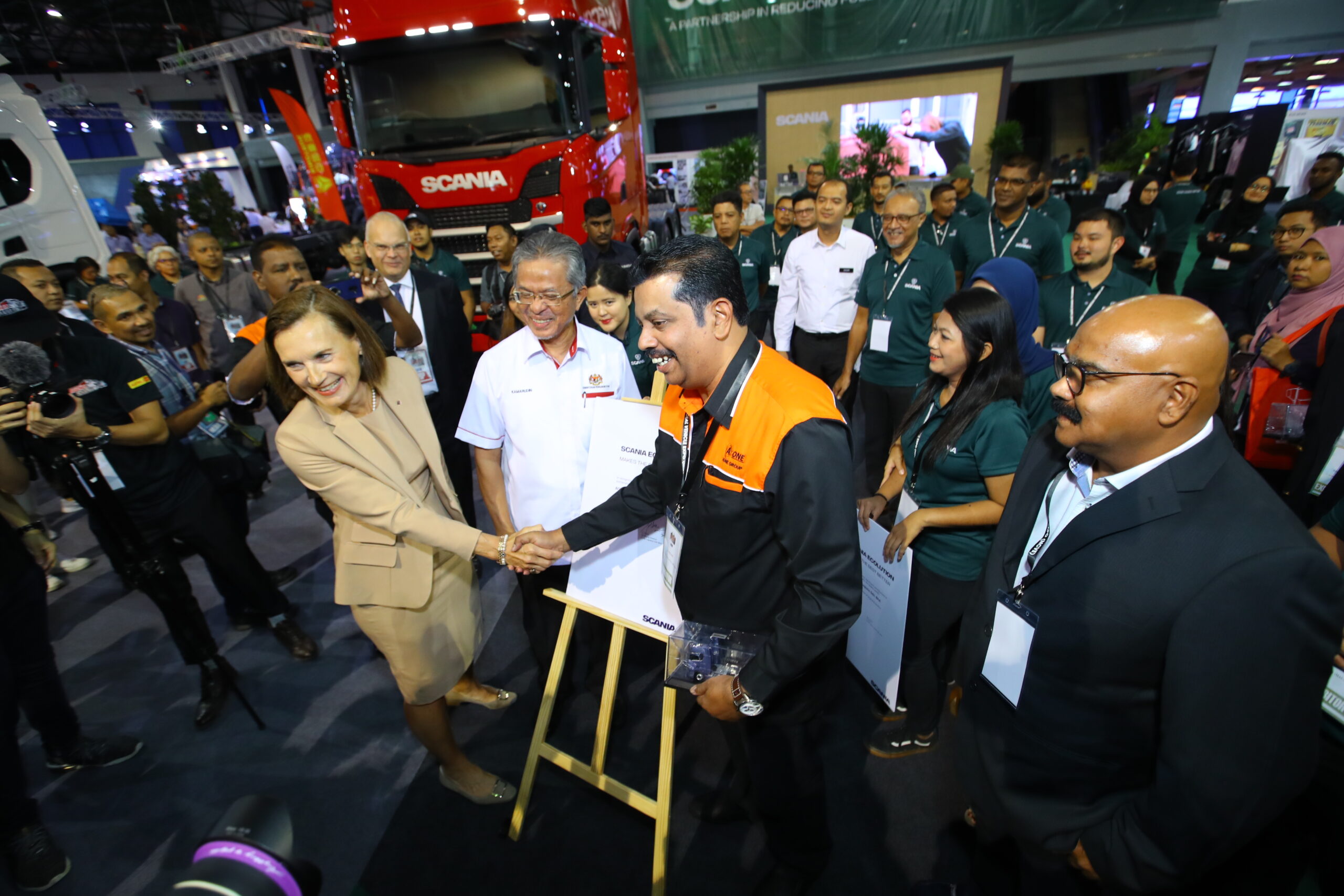 Scania Malaysia Truck Signing