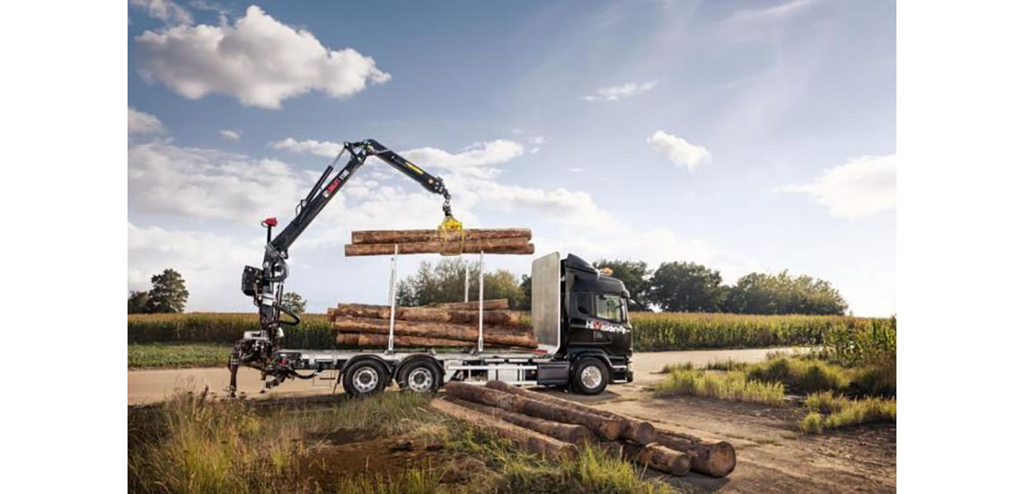 Hiab HiVision Forestry Cranes