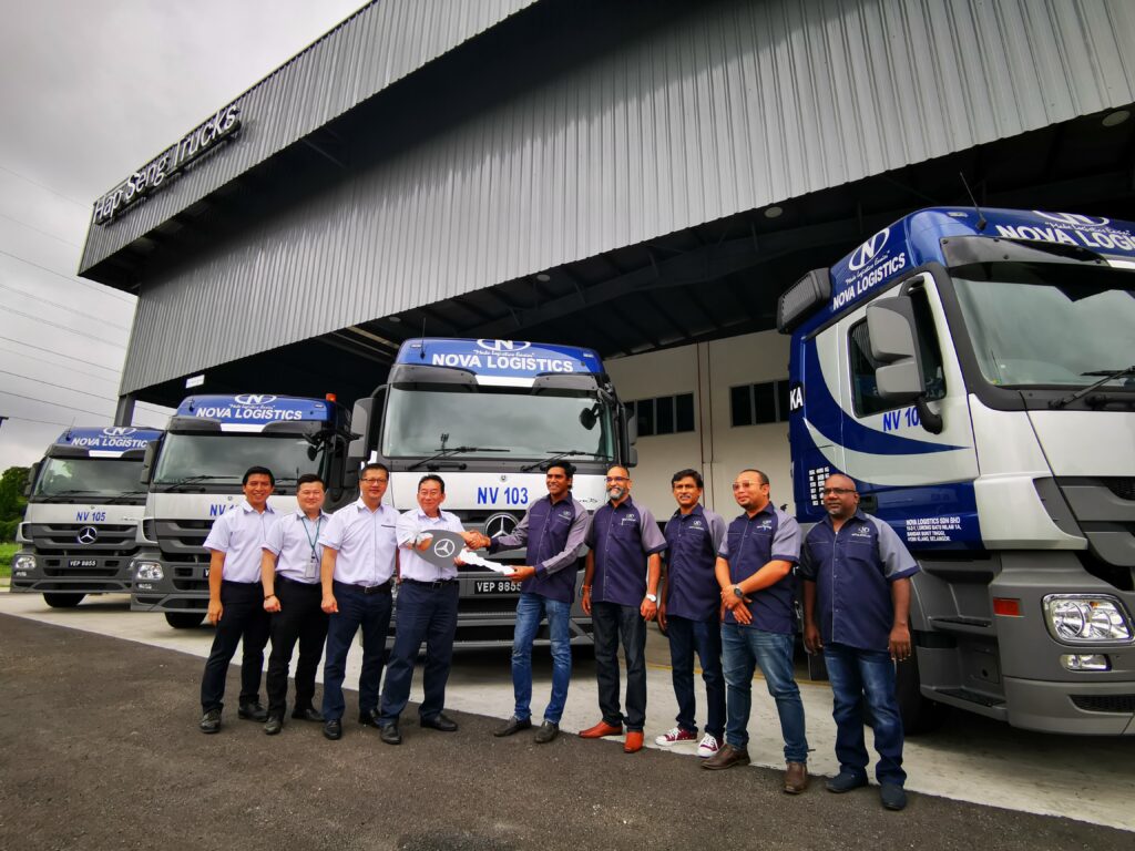 Hap Seng Trucks Nova Logistics
