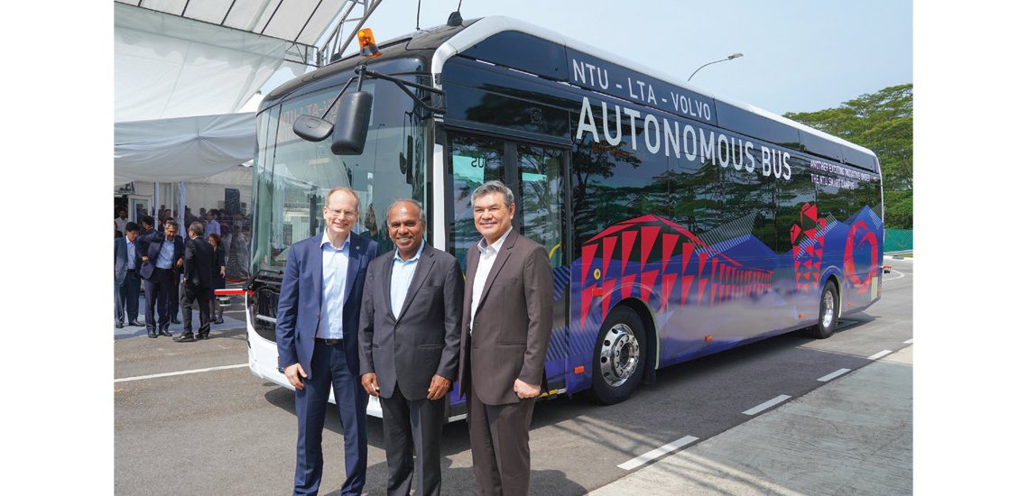 Volvo Driverless Electric Bus