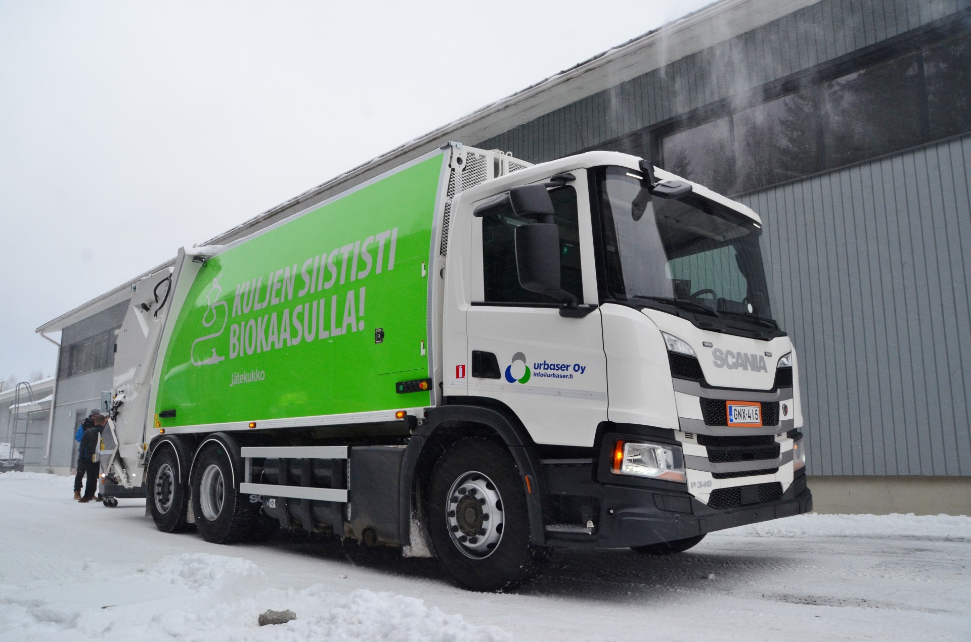 Scania Biogas Trucks