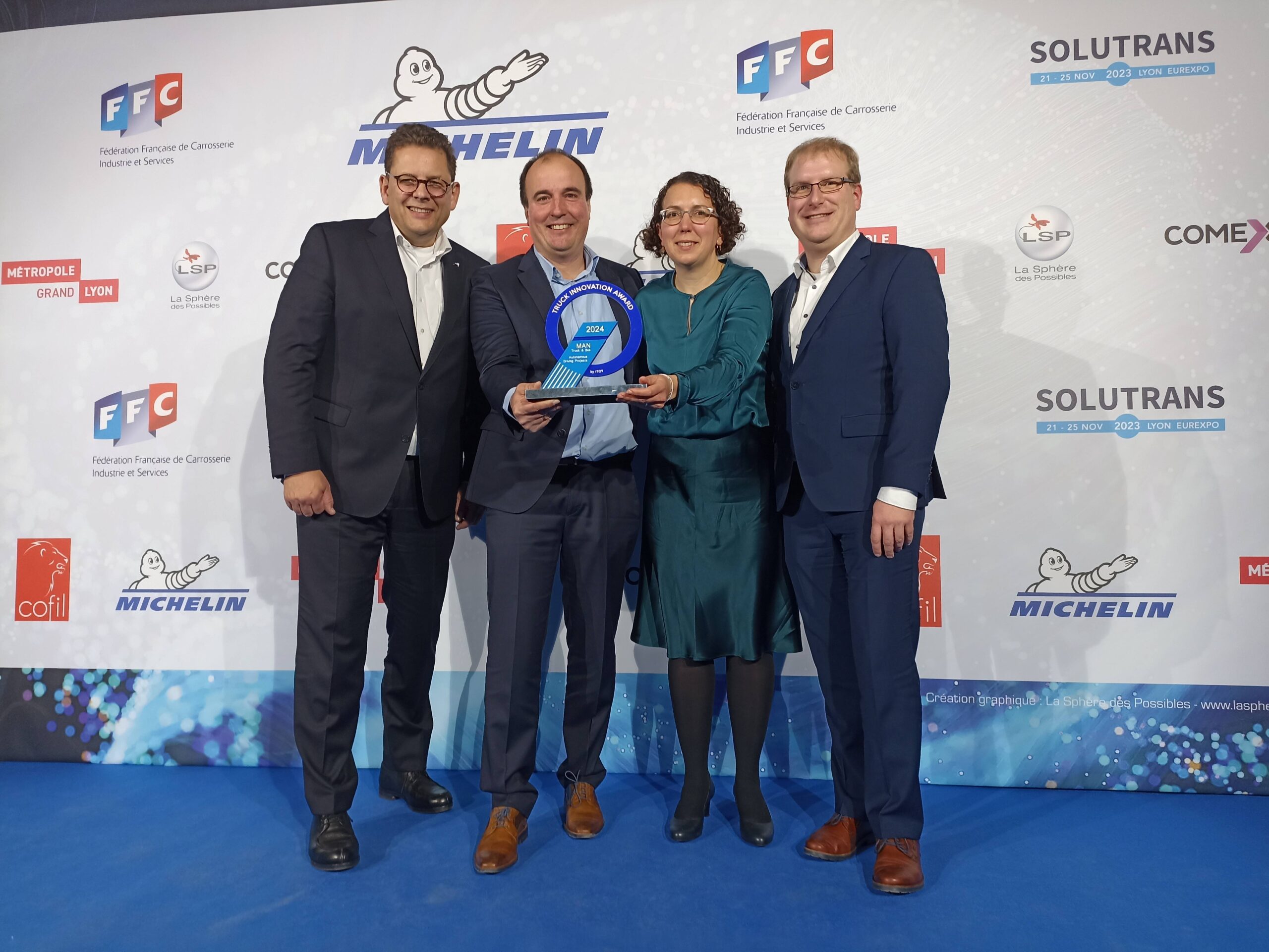 Autonomous Trucks MAN Wins "Truck Innovation Award 2024"